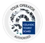 Distintivo dell’Ente del Turismo Islandese per operatori certificati, che conferma approvazione ufficiale e fiducia.