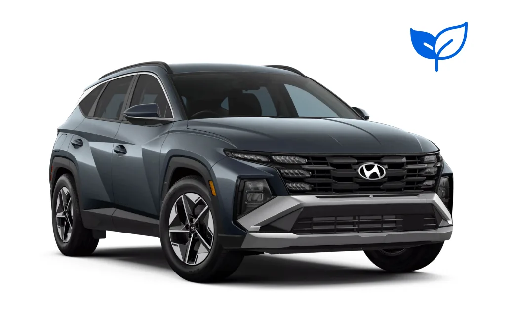 Hyundai Tucson. Un'auto a noleggio spaziosa in Islanda, progettata per affrontare il clima islandese e percorrere le strade sterrate con il massimo comfort, offrendo ampio spazio per passeggeri e bagagli.